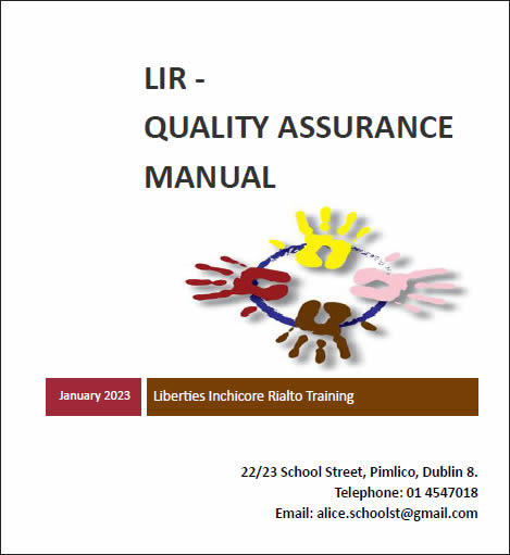 Lir Training Quality Assurance Manual
